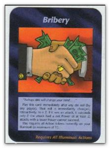 Úplatkářství Illuminati Card