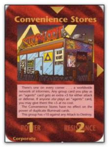 Illuminati Card Convenience Stores