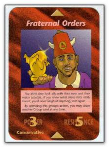 Illuminati Card Fraternal Orders