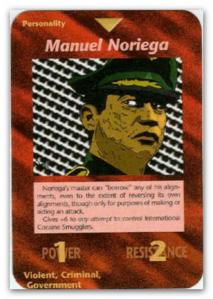 Illuminati Card Manuel Noriega