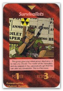 Illuminati Card Survivalists